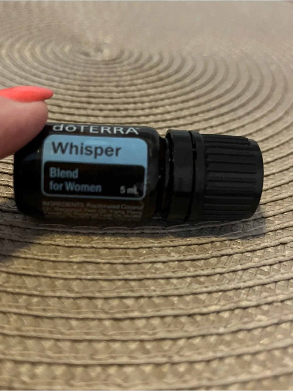 Essential Oil Bottle - Whisper 5 ml